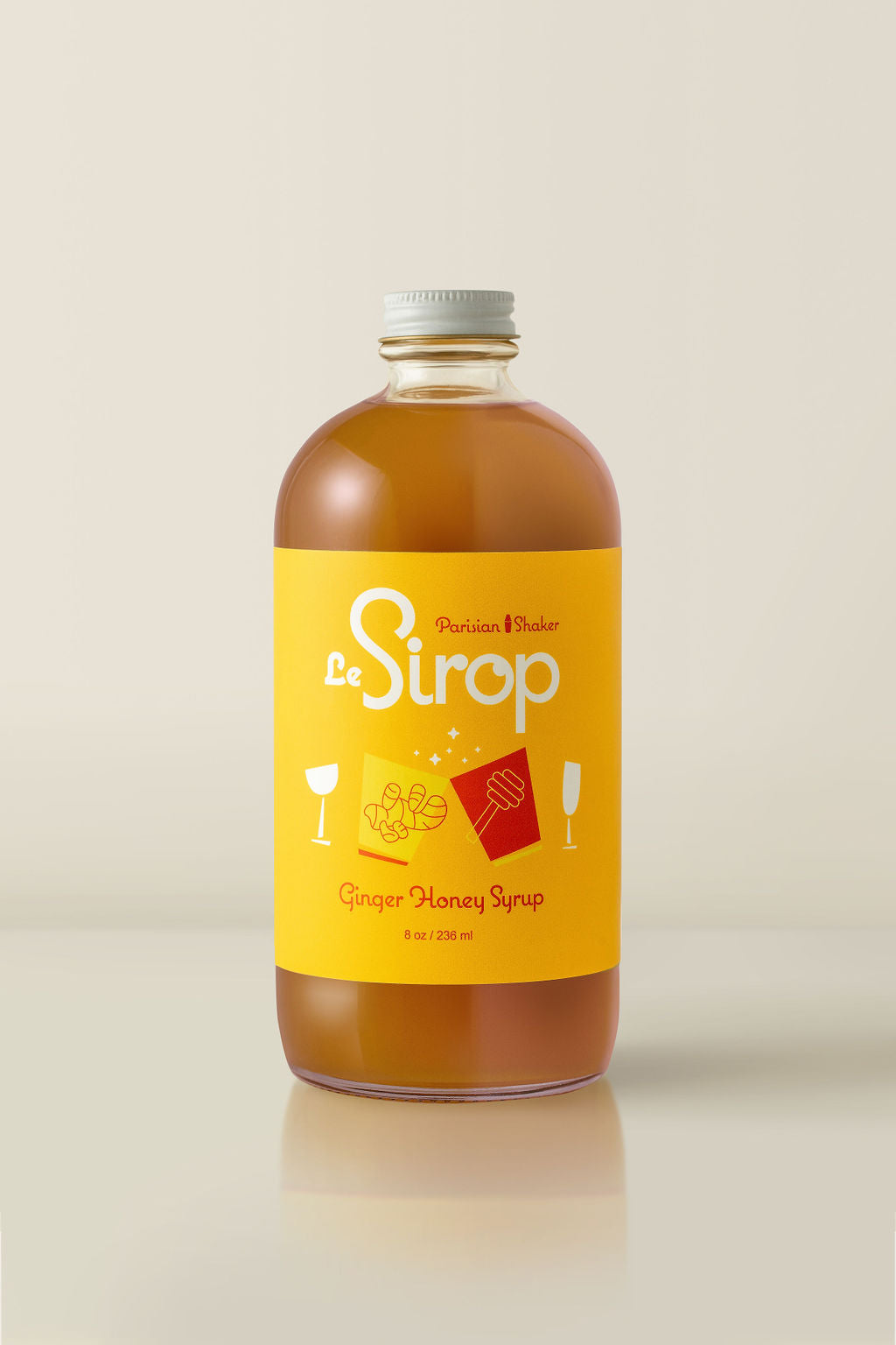 Ginger Honey Syrup, 8 ounce